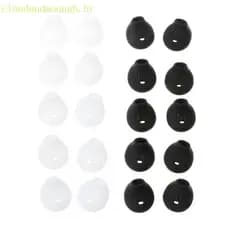 CLO 5 Pares Protetores Ouvido Silicone Caixa Armazenamento Para Fone Borda S6 S7