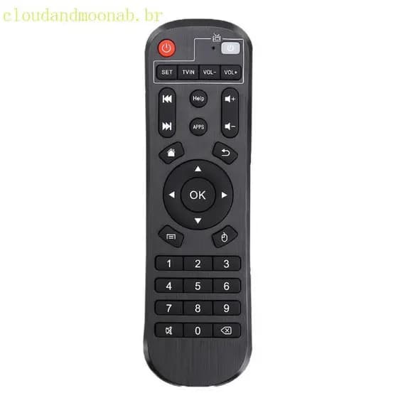 CLO Para Smart TV Controle Remoto H96 Box H96 Max H2 M