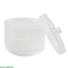 cucryab Caixa Limpeza Ferramentas Unhas, Armazenamento Cabeça Moagem Esterilizador Bits