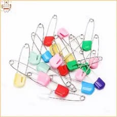20 Peças Alfinetes Segurança Coloridos Para Bebês , Fraldas Decorativos Roupas , Costura , Arte , Artesanato