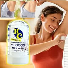 Desodorante Natural Vegano sem alumínio com DURAÇÃO 60g/120g Unisex Removedor De Odores Nas Axilas Do Corpo