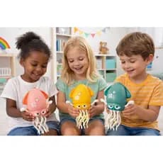 Brinquedo De Musical Polvo Dançarino com Sensor de Obstáculos luzes rodinha brinquedo interativo