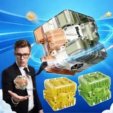 Cubo De Labirinto 3D De Quebra-Cabeça Cubo Brinquedo Engaging Cérebro Envolvente Bola De Rolo