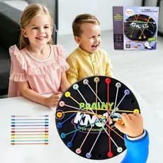 Jogo De Desenvolvimento Quebra-Cabeça Desafio Desenrolar Corda Anti Estresse Raciocínio Nós Brinquedos Inteligência