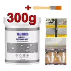 300g Agente De Revestimento Transparente Anti-Vazamento À Prova D'água Invisível, Cola Para Reparo De Parede