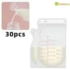 250 Sacos De Armazenamento De Leite Materno Mililitro Para Freezer-Conjunto De 30