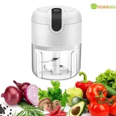 Mini processador moedor elétrico carne legumes alho frutas amêndoa recarregável USB moedor de alho