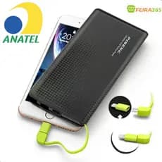 Carregador portátil Pinneng Power Bank 10.000mAh, com adaptador, adequado para iPhone e Android (V8)