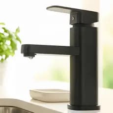 Misturador Torneira Luxo para Lavatório de Bancada, Utensílio Sanitário com Água Fria e Quente