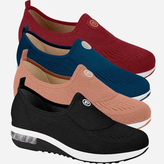 Tênis Modare Feminino Ortopédico Ultra Conforto para Fascite Plantar, Joanete e Esporão de Calcâneo