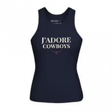Regata Feminina Country J'Adore Estampada Casual Western Confortável Cowboy Rodeio