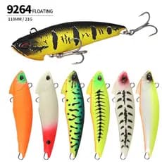 Novo produto isca de pesca 110MM/21G lápis flutuante isca biônica isca falsa 9264