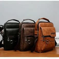 ￼Bolsa Tiracolo Masculina De Mão Mensageiro Multi-Comparência Impermeável WT9121
