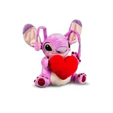 Pelúcia Angel de Coração Com Luz E Som 30cm Multikids Br1514 Disney