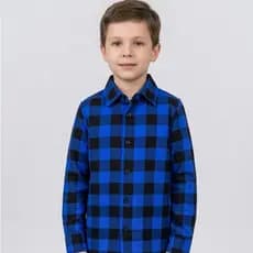 Camisa Xadrez Infantil Menino Manga Longa Festa Junina Caipira São João Lenhador Premium Tam 2 ao 10