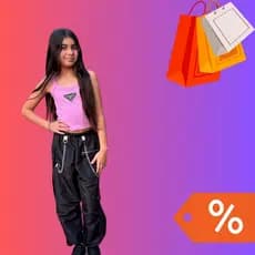 calça minina linda tactel Nova Moda 2026