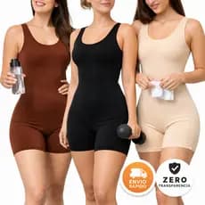 Kit Macaquinho Fitness Academia  Crossfit Macacão Feminino Slim Suplex - Moda Gringa
