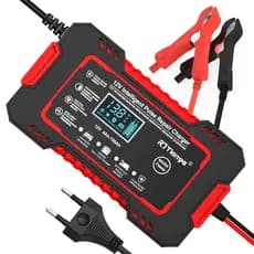 Carregador de bateria automotivo inteligente 12 V Display Digital Automático Energia Reparação Puls-envio imediato AAA