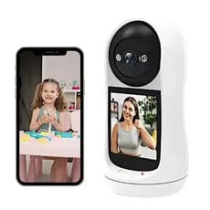 Câmera Babá Eletrônica com tela Video chamada Wifi