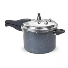 Panela de Pressão Cerãmica C/ Indução 4,5 L cor Cinza Grafite