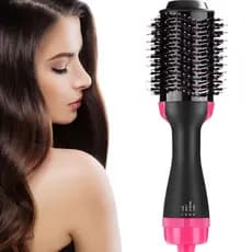 Escova Secadora Alisador Elétrica cabelo com 3 em 1 Hair Styler 110v