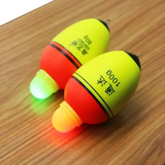 Boia de Pesca Noturna Flutuador LED Eletrônico De Pesca 80g