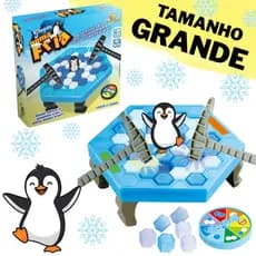 Pinguim Quebra Gelo Modelo Grande | Brinquedo Infantil Numa Fria | Diversão Familiar