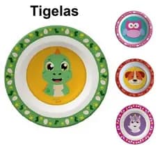 Tigela Bowl Infantil Art House Kids 350ml 16cm Livre BPA Introdução Alimentar Criança