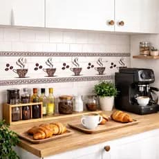 Faixa Decoração Café Área Gourmet Cozinha