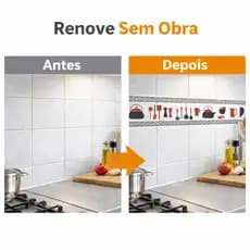 Faixa Decorativa Cozinha Fácil Aplicação