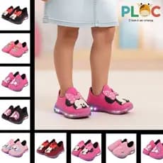 Tênis Led Infantil Menina PLOC LED Confortável Anatômico (Escolha o Seu)