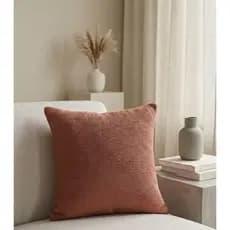 Capa De Almofada Decorativa Lisa Tricot 45x45cm Sofá Cama Decoração Tricô Luxo Moderna Elegante