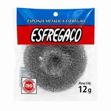 Kit 2 Esponjas Tira Crosta - Limpa sem Esforço - 100% Aço Galvanizado- Para Limpezas Pesadas - Panelas, grelhas, Espetos
