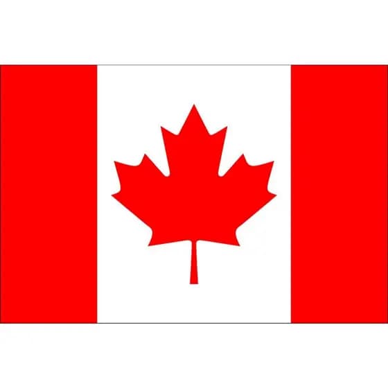 2x Adesivo Bandeira Canadá 16 x 10,5 cm Envio Imediato