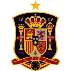 2x Adesivo Espanha Seleção de Futebol Escudo 14 x 10 cm Envio Imediato