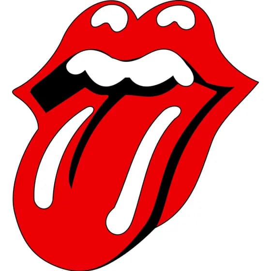 2x Adesivo Rolling Stones 14 x 12,5 cm Envio Imediato
