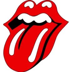 2x Adesivo Rolling Stones 14 x 12,5 cm Envio Imediato