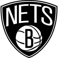 2x Adesivo Brooklyn Nets 13 x 13 cm Envio Imediato