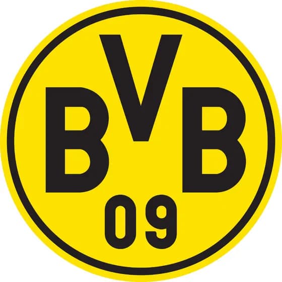 2x Adesivo Borússia Dortmund Escudo 13 x 13 cm Envio Imediato