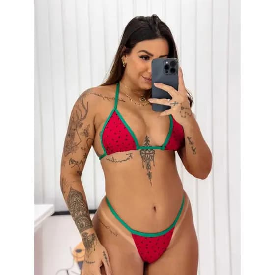 esse biquíni fita conforto  qualidade  toque fashionista veste até 38/40