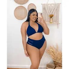 biquinis plus size classicos coleção 2026 Modelos de bojo plus size
