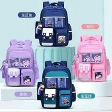 Mochila Feminina Escolar Reforçada Impermeável Resistente