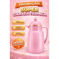 Garrafa Térmica para Café Mantém Quente Uso Doméstico