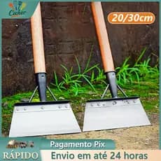 Pá Multifuncional De Jardim Externo De Aço Inoxidável Plana 20/30cm