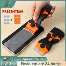 6/20pcs ratinho duplo raspador laminas plano para tintas piso vidro cerâmica