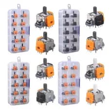 10 Peças de Joysticks para Controle, Joystick com Efeito Hall e Sensor Analógico, para PS5/PS4/Xbox/Switch 6WQ1