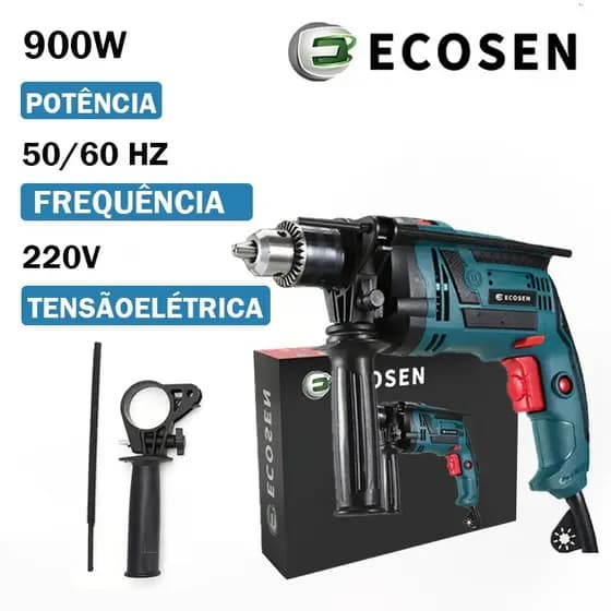 Furadeira de Impacto Parafusadeira 13mm com Alta Velocidade Reversa 110V