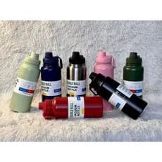 Garrafa Térmica de Aço Inoxidável com Alça - Capacidade 1000ml