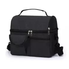Bolsa Marmita Viagem Térmica Fitness Grande De Dois Andar