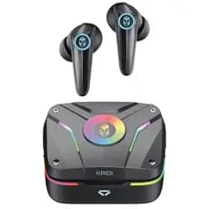 Fone de Ouvido Kaidi Gamer Luz de Led Rgb Som Academia Bluetooth Sem Fio Tws Kd-G1